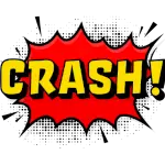 Sticker van crash effect